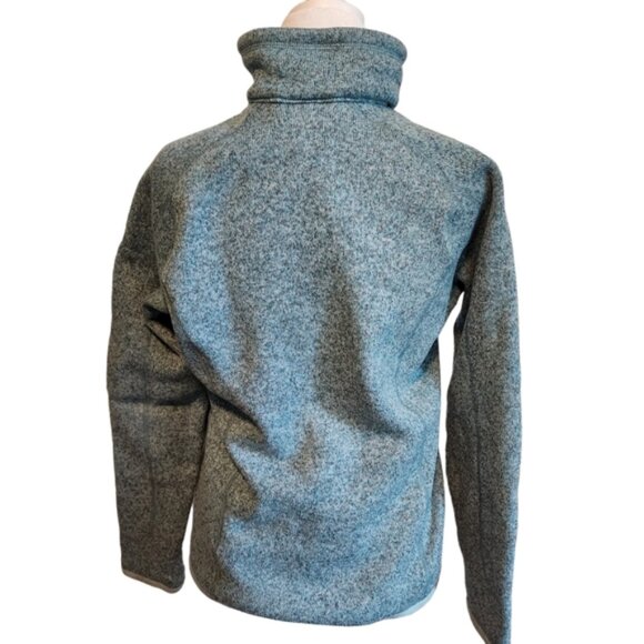 EUC Patagonia Blue Sweater Quarter Zip Fleece Popover Jacket Siz… - Picture 8 of 12
